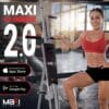 MaxiClimber Vertical Climber Provides an Adjustable Platform to Target Power