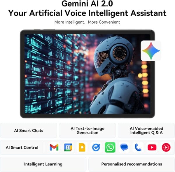 Tablet,11 Inch Android 16 Tablet with 24GB RAM 128GB ROM