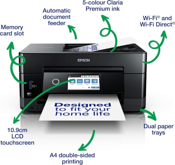 Epson Expression Premium XP-7100 Print/Scan/Copy Wi-Fi Colour Printer