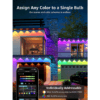 8 Lepro E1 AI Permanent Outdoor Christmas Lights, 30m RGB+IC & Tunable White