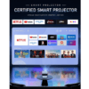 XuanPad 2000ANSI Grey Smart Projector 4K
