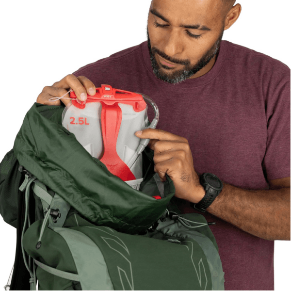 Osprey Men's Talon 33 Lightweight Hiking Backpack, Scoria Blue/Night Shift, One Size