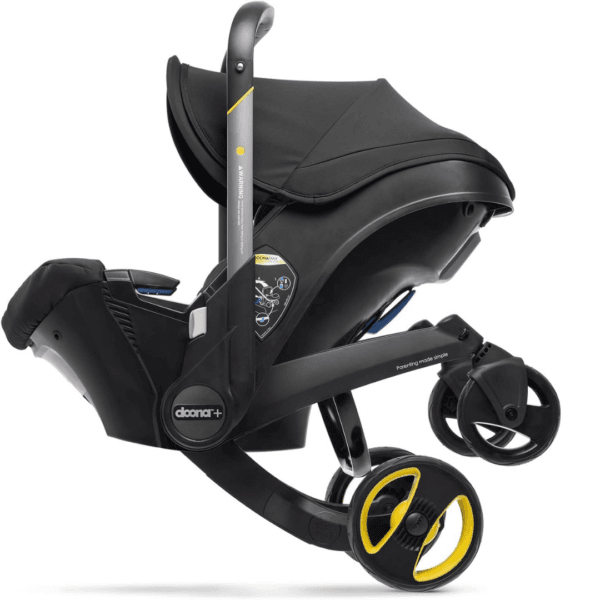 8 Doona+ Baby Car Seat & Travel Stroller, Nitro Black