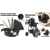 Magic ZC 3 in 1 Pushchair Pram