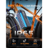 VARUN 26" 4.0 Fat Tire Electric Bike with 48V 18Ah Battery, 95+ Miles Range
