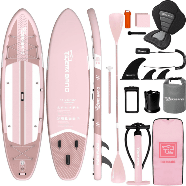 TIGERXBANG Inflatable Stand Up Paddle Board
