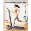 Acezoe Folding Walking Pad with Incline and Adjustable Hight