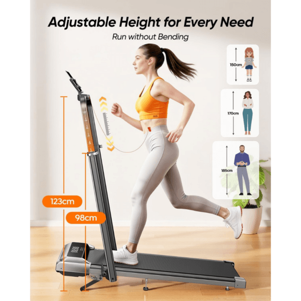 Acezoe Folding Walking Pad with Incline and Adjustable Hight