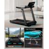 Foldable Walking Pad with 20% Incline, 3.5HP Motor Treadmill For Home