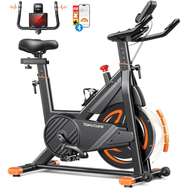 2026 Toputure Exercise Bike with LCD Display