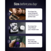 LEEP Smart Ring No Subscription Sleep Fitness Tracker Heart Rate Monitor