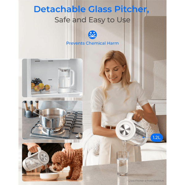 Waterdrop M6SL Mineralized Reverse Osmosis System, Room-Temp