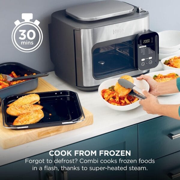 Ninja Combi 12-in-1 Multi-Cooker, Oven & Air Fryer, Grey SFP700UK