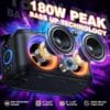 81-Qf8eZzRL._AC_SL1500_ W-KING Bluetooth Speaker Loud, 180W Max Portable Party Wireless Speakers