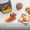 Ninja Combi 12-in-1 Multi-Cooker, Oven & Air Fryer, Grey SFP700UK