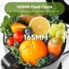 AMZCHEF Cold Press Juicer Machines, 165MM Large Feed Chute