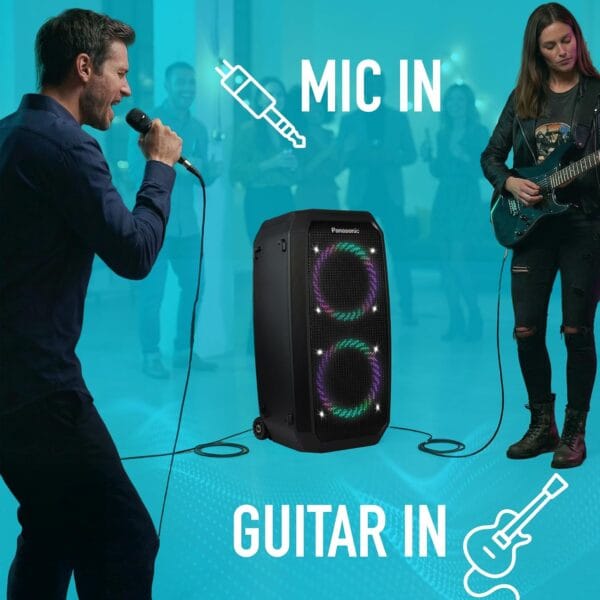 Panasonic SC-BMAX30 Portable Party Speaker with Bluetooth