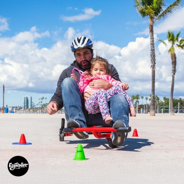 810jPn6RVFL._AC_SL1500_ EzyRoller Pro X Ride On Toy for Kids and Adults, Ages 9+, Up to 220 lbs - Red