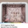 COMFEE' Table Top Dishwasher No Plumbing with 6L Water Tank [Energy Class D]