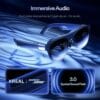 XREAL 1S AR Glasses, 500" Virtual Screen, Powered by X1 Chip, Native 3DoF