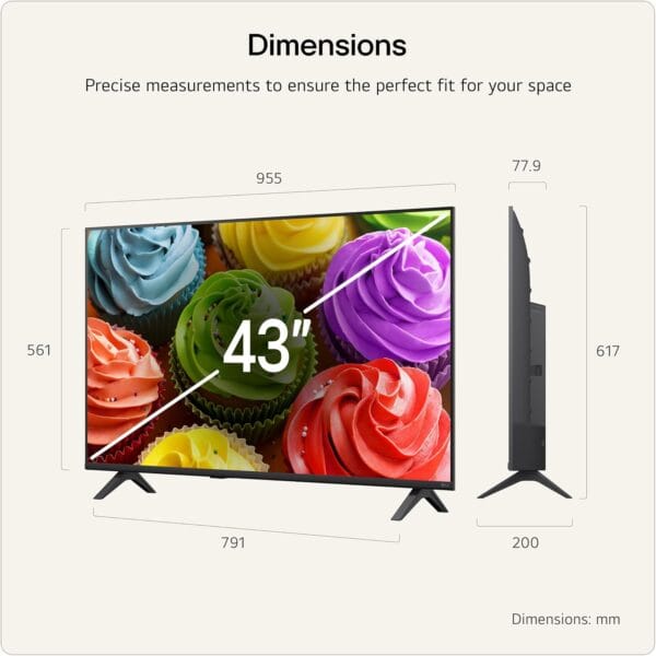 LG LED AI LB6500 43 inch Full HD Smart TV