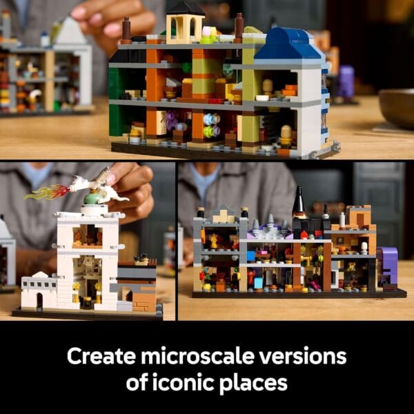 LEGO Harry Potter Diagon Alley Wizarding Shops 76444