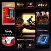 Hisense 43 Inch 43E6QTUK 4K Ultra HD Smart AI TV