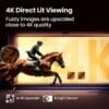 Hisense 43 Inch 43E6QTUK 4K Ultra HD Smart AI TV