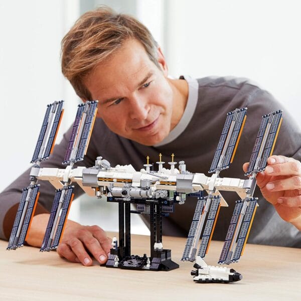 LEGO Ideas International Space Station 21321 Building Kit, Adult Set for Display