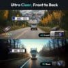 815p9zI-IhL._AC_SL1500_ BOTSLAB 4K Dash Cam Front and Rear, with Hardwire Kit, STARVIS, 64 GB Card