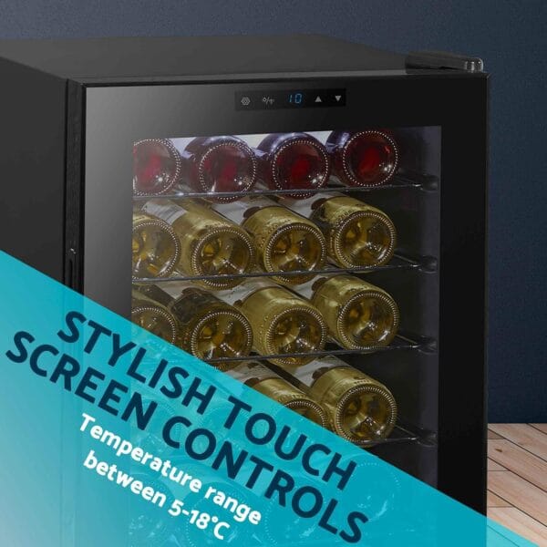 Dellonda Baridi 28 Bottle Wine Fridge with