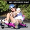 819Q50PFw4L._AC_SL1500_ EzyRoller Drifter Pro X Trike - Trike for Youth and Kids Ages 10+ and Adults, Trike Trike (Pink)