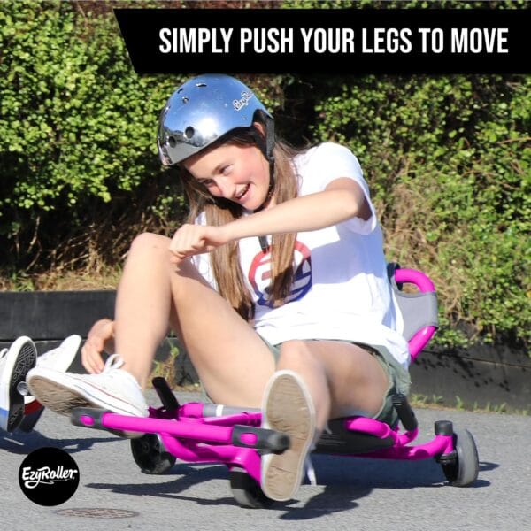 819Q50PFw4L._AC_SL1500_ EzyRoller Drifter Pro X Trike - Trike for Youth and Kids Ages 10+ and Adults, Trike Trike (Pink)