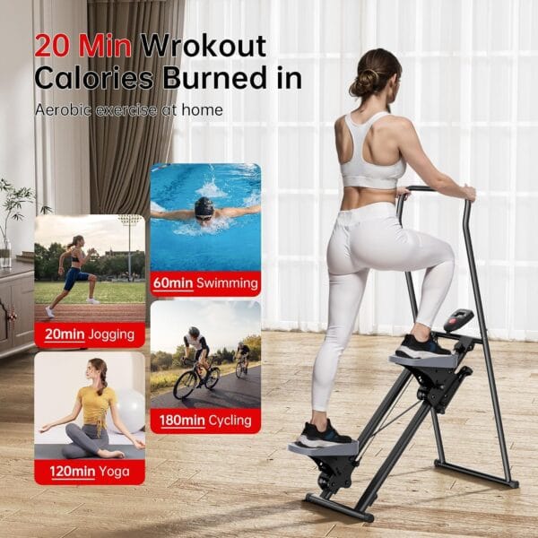 Upgraded Stair Stepper for Home Gym