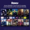 EMtronics EM32ROK Roku Smart TV 32" Inch HD Ready 720p with Netflix, Disney+, BBC, Freeview Play, Dolby Audio, Mobile Control and 3 x HDMI, USB - Black (2024 Model)