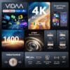 Projector 4K with VIDAA OS