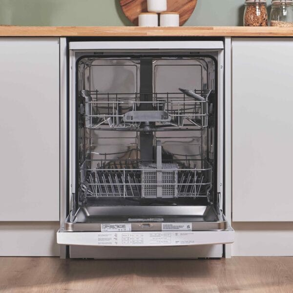 Bosch Series 2 SMS26AW08G Freestanding Dishwasher, 60cm, White [Energy Class E]