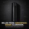 MANNKITCHEN Pepper Cannon - Professional Pepper Grinder & Mill, 10x Faster