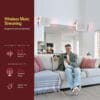 Pyle Bluetooth Garden Speakers Pair – 16.5 cm (6.5") 800W Weatherproof Wall/Ceiling Mounted Outdoor Wireless Speaker System