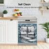 Hisense HS622E90XUK Freestanding Standard Dishwasher 85cm High