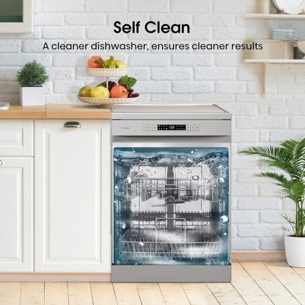 Hisense HS622E90XUK Freestanding Standard Dishwasher 85cm High