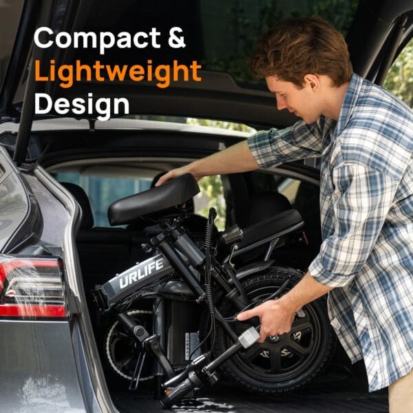 URLIFE 14" Electric Bike, Portable E-bike