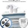 Hisense DH1Q802BW2 60cm Freestanding 8 KG Heatpump Front Load Tumble Dryer