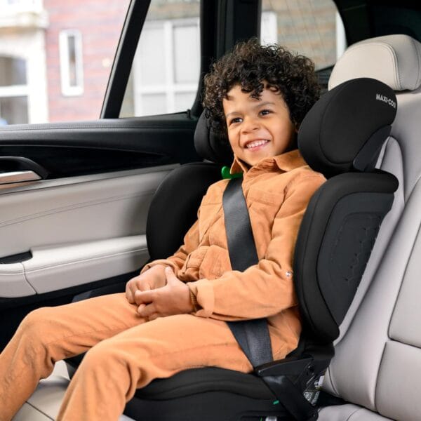Maxi-Cosi Tanza i-Size, High Back Booster Seat, 100–150 cm, Full Black