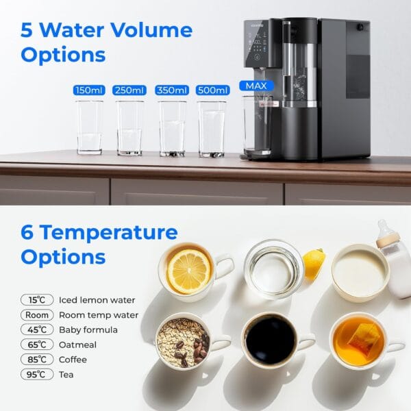 Waterdrop A2 Hot and Cold Countertop Reverse Osmosis System