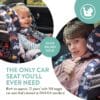 Cosatto All in All Rotate 360° Swivel Spin Car Seat (Charcoal Lighthearted)