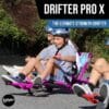 81GRu5OfolL._AC_SL1500_ EzyRoller Drifter Pro X Trike - Trike for Youth and Kids Ages 10+ and Adults, Trike Trike (Pink)