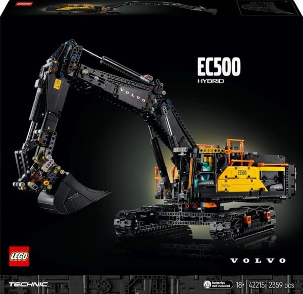 LEGO Technic Volvo EC500 Hybrid Excavator 42215