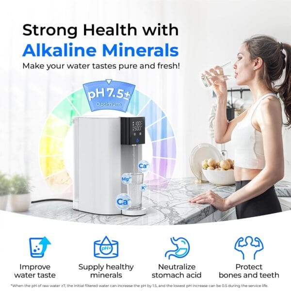 Waterdrop C1SL Alkaline Mineralized Reverse Osmosis System, Room Temp