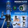 MEEZAA Telescope, Professional Powerful Telescope for Adults Astronomy Beginners